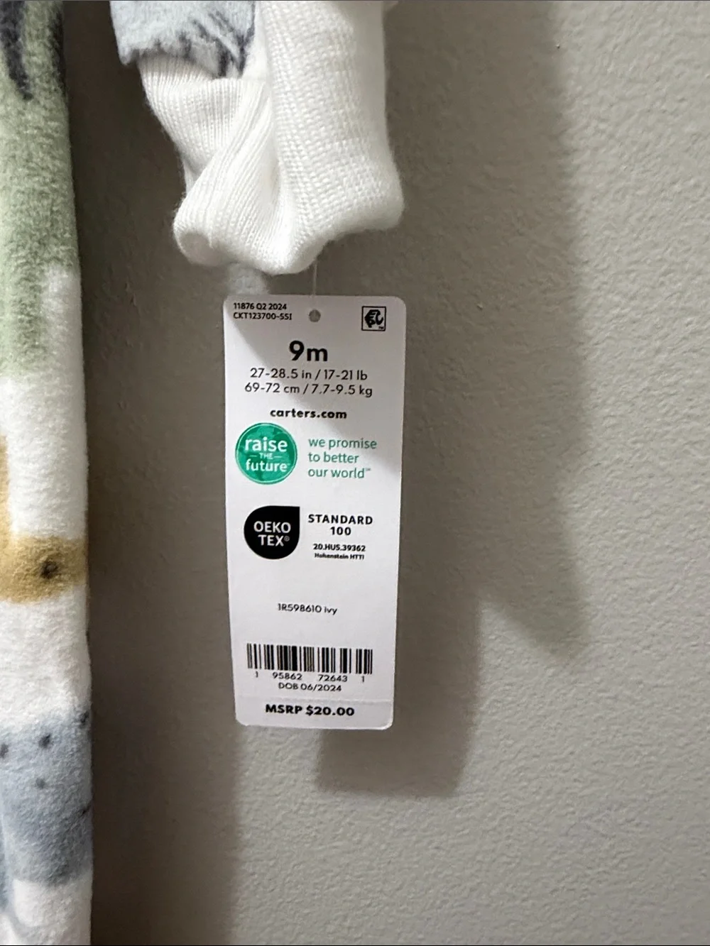 Carters cozy fleece